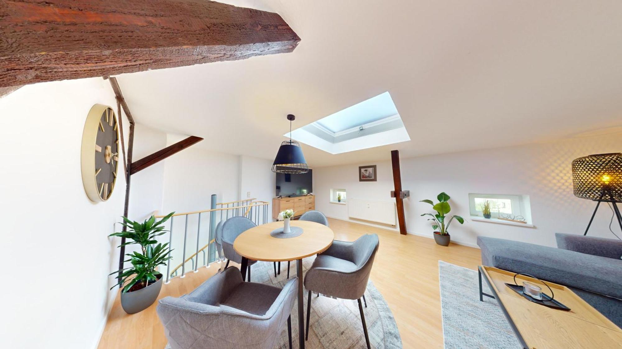 Sweethome - Luxus Apartment Auf 2 Etagen Magdeburg Luaran gambar